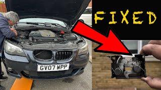 BMW E60 Stuck Hood Latch/Bonnet Won't Open? || BMW E60 Bonnet/Hood Stuck Closed And Won't Open