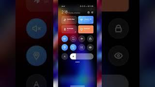 Miui 12 / miui 12.5 themes || miui amoled best miui notification panel theme || #shorts #short