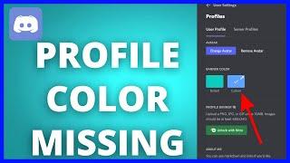 Discord Profile Color Feature Missing (2024)