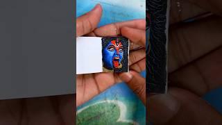 Ma Kali drawing on Mini Drawing Book// #shorts #painting #drawing #kali