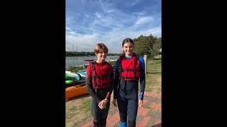 Oct 2023 - Eva & Jodie Paddle Boarding - Stubbers