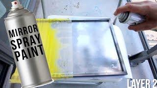 Testing out A MIRROR IN A CAN?!?!? | MIRROR Spray Paint |