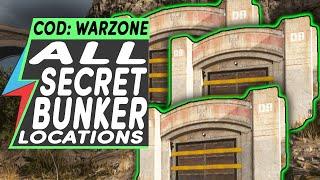 Warzone ALL SECRET BUNKER LOCATIONS - Call of Duty Warzone Red Access Card