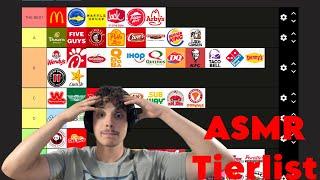 Fast Food Tier List (ASMR)