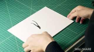 Stefan Bucher Shows How He Creates Ink Blots