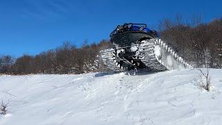 Argo Avenger SNOW adventure!! This thing cannot get stuck