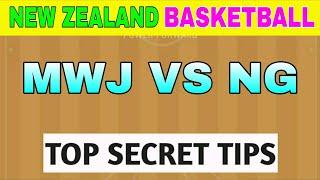 MWJ VS NG | MWJ VS NG DREAM11 | MWJ NG DREAM11 TEAM PREDICTION | NEW ZEALAND BASKETBALL | TODAY TEAM