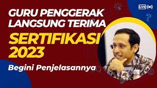 Sertifikasi Guru 2023: Guru Penggerak Langsung Terima Tunjangan, Benarkah Demikian?