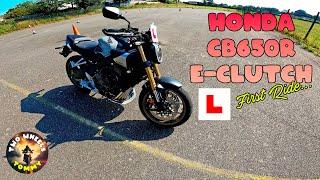 Riding The New Honda CB650R E-Clutch and Module 2 Training