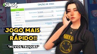 COMO DEIXAR O THE SIMS 4 MAIS RÁPIDO sem TRAVAMENTO em 2024 | Sem Baixar GRÁFICOS / Remover CC