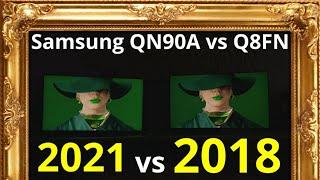 Revealing Samsung QN90A vs Q8FN Comparison