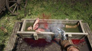 Red Dead Redemption 2 : Torturing and Brutally Killing NPCs #33 (Euphoria Ragdolls)