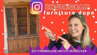 HIGH-END HOME DECOR DIY // INSTAGRAM FAVORITE FURNTURE DUPE