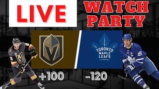 Toronto Maple Leafs vs. Las Vegas Golden Knights LIVE Watch Party!