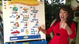 The Letter Cluster Song Verse 1; Vowel Teams & Digraphs Phonics Song - Please subscribe!