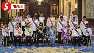 Sultan Ibrahim attends Investiture ceremony to present federal awards