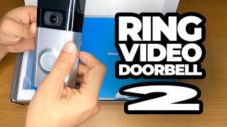 Ring Video Doorbell 2 and Chime Unboxing (1080p 160º Field of View) 2020 First Look Review