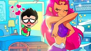 Teen Titans Go! Bad Robin Takes A Peek At Starfire