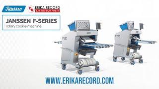 Janssen F-Series Rotary Cookie Machine | Bakery Equipment | Depositor | Moulder | Erika Record