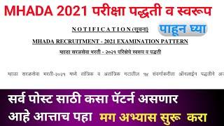 MHADA  exam syllabus & exam pattern 2021 || MHADA exam technical syllabus details || MHADA syllabus