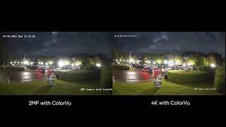 Hikvision 4K 8MP ColorVu IP  PoE Turret Camera Demo