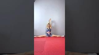 Middle Split for Beginners  #tips #yoga #gymnast #stretching #flexibility #homeworkout #funny