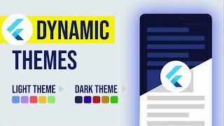 Dynamic Theme switching in Flutter | Theming Explained | Light and Dark modes in Flutter app
