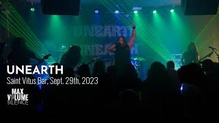 UNEARTH live at Saint Vitus Bar, Sept. 29th, 2023 (FULL SET)