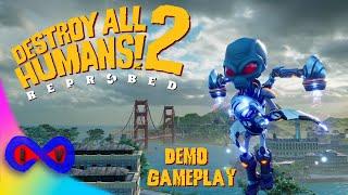 Destroy All Humans 2 Reprobed - Demo - Gameplay