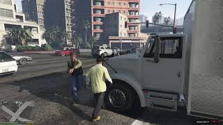 GTA 5 invincible truck driver