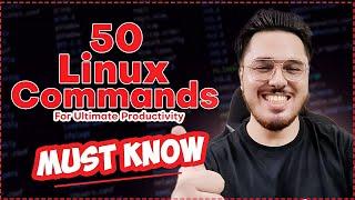 50 Linux Commands Every Developer Must Know 
