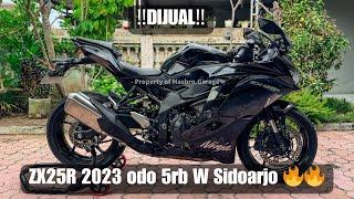 ‼️DIJUAL‼️ ZX25R Non Abs vin 2023 #zx25rindonesia #kawasakininja #zx25r