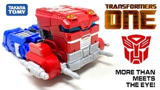 WOW! Transformers ONE Brave Commander EXCLUSIVE Leader Class OPTIMUS PRIME Review