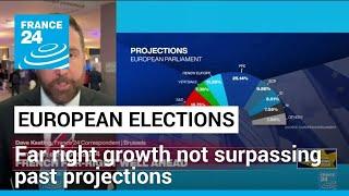2024 European elections: Far right growth not surpassing past projections • FRANCE 24 English