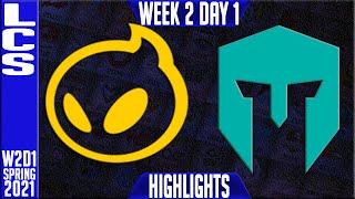 DIG vs IMT Highlights | LCS Spring 2021 W2D1 | Dignitas vs Immortals