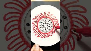 Hypnotic Spinning Tentacle Art! - #art #tentacles #spin #drawing