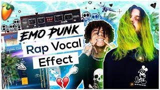 Emo Punk Rap Vocal Effect In FL Studio  (Like Lil Aaron, Iann Dior) 