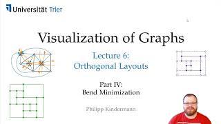 Orthogonal Layouts (4/5): Bend Minimization | Visualization of Graphs - Lecture 6