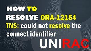 ORA-12154: TNS:could not resolve the connect identifier specified. [solved]