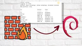 How to Configure a Firewall on Debian With UFW