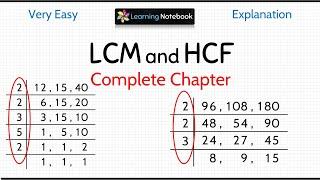 LCM and HCF