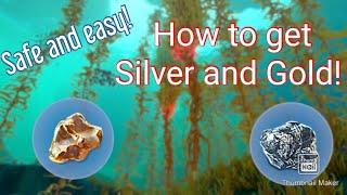 How to get Gold and Silver in Subnautica Below Zero