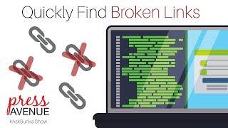Quickly Find & Fix Broken Links - WordPress Tutorials