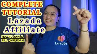 TUTORIAL PROGRAM AFILIASI LAZADA | CARA MENYIAPKAN AKUN & MENGISI FORMULIR