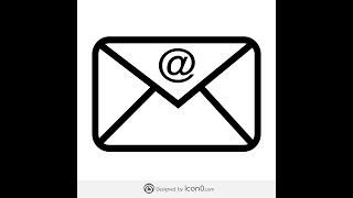 How to Create Simple email icon