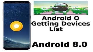 List of Devices getting android O 8.0 Oreo | android o devices list | Devices getting android oreo