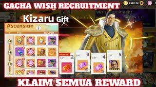 FREE HERO KIZARU‼️ GACHA 20x WISH RECRUITMENT  OP SAILING KINGDOM