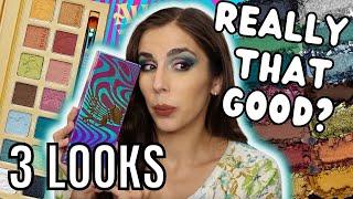 Has Sigma Beauty REALLY Improved Their Formula? | 3 LOOKS WITH ALICE IN WONDERLAND PALETTE & REVIEW