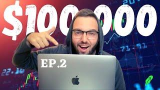 Day Trading Options To $100K Ep. 2