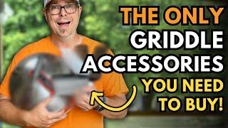 The TOP 5 GRIDDLE ACCESSORIES that You ACTUALLY NEED for the BEST Flat Top Grilling Must Haves.